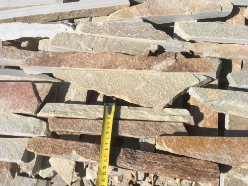 Горбушка златолит золотистый для облицовки купить в Пыть-Яхе