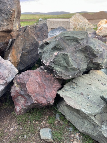 Камни для ландшафтного дизайна зелёные 10-60 килограмм купить в Пыть-Яхе